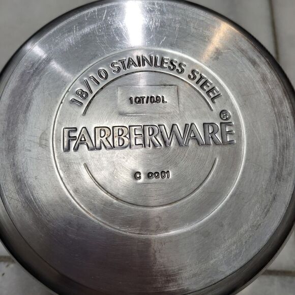 Farberware Classic Stainless Steel 1 QT Sauce Pan NO LID - Picture 5 of 5